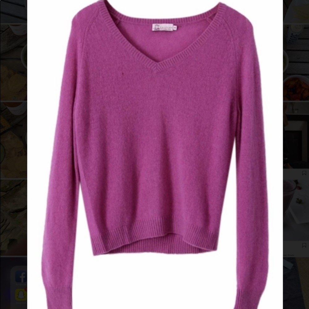 Calypso St. Barth Cashmere V-neck Sweater